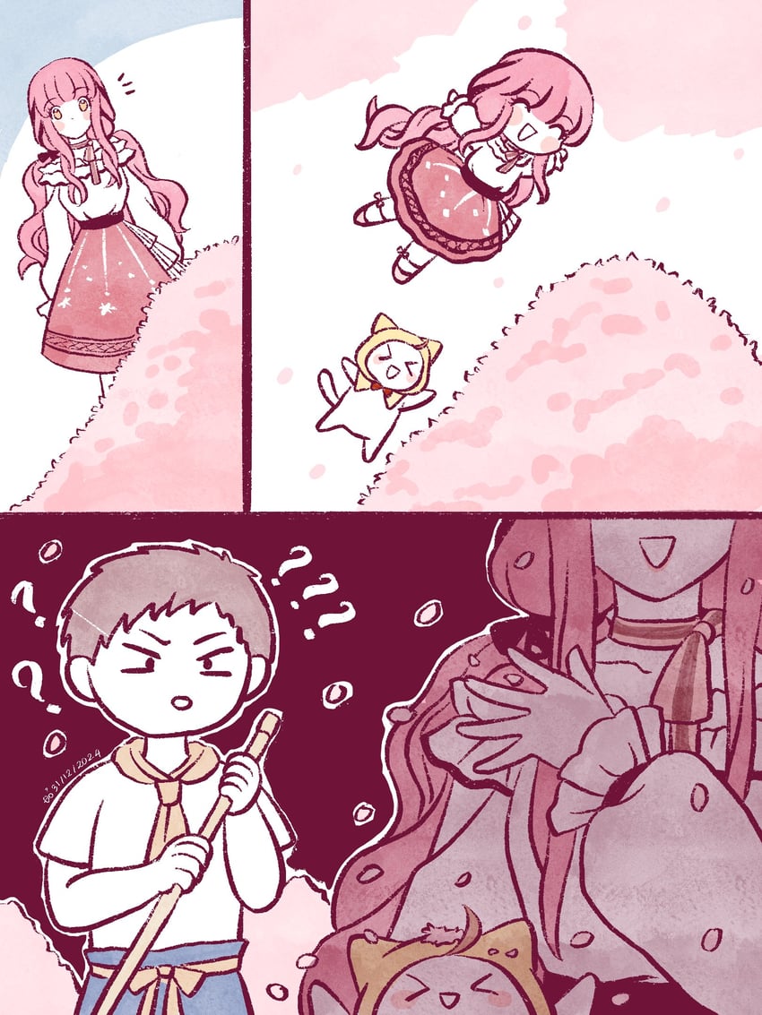 nikki, momo, and perfect start (nikki and 1 more) drawn by ho_cong