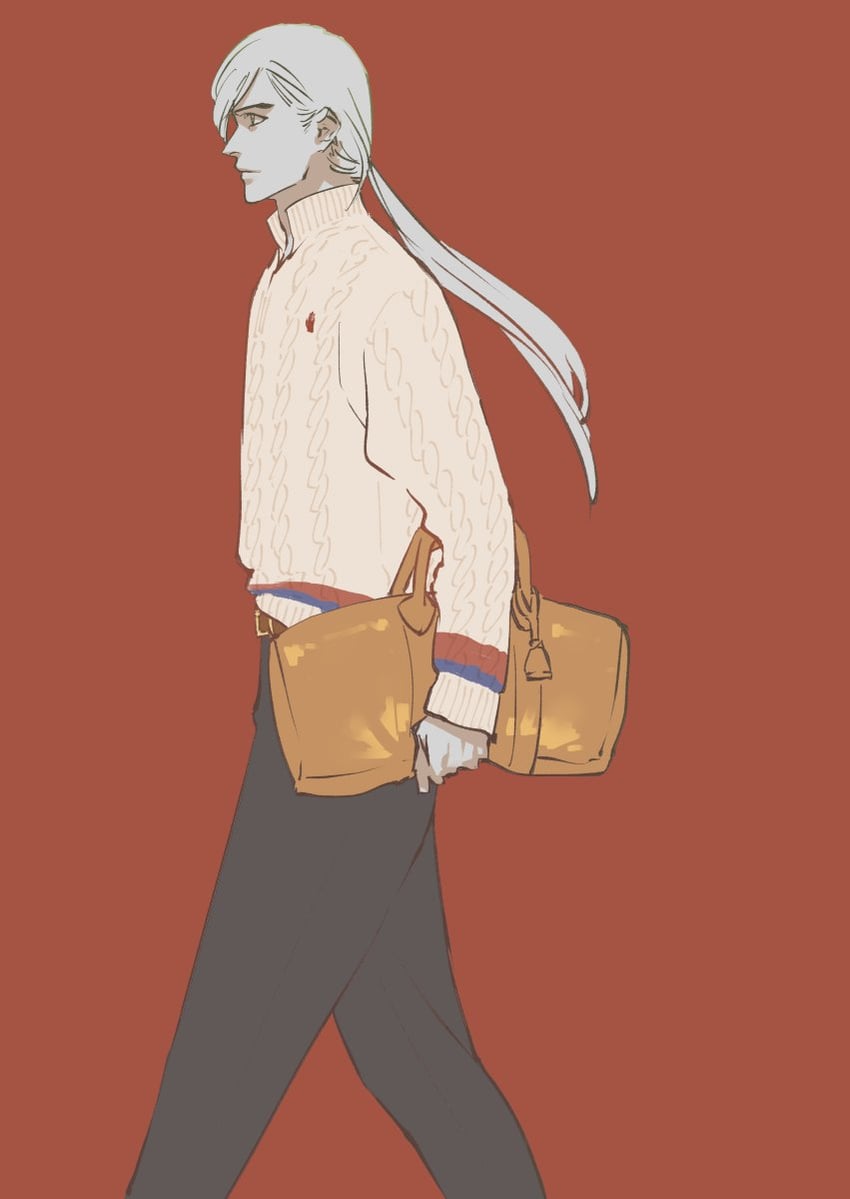 ukitake juushirou (bleach and 1 more) drawn by kubo_tite