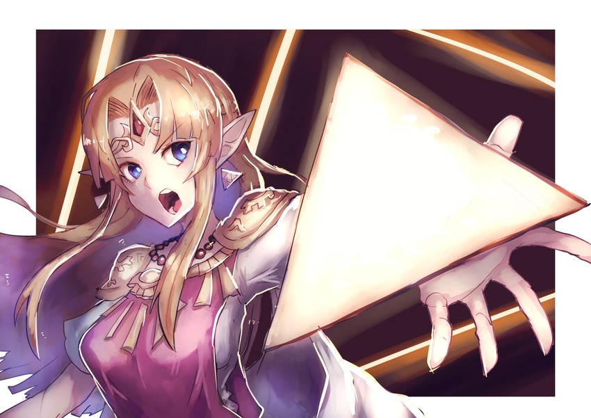 princess zelda (the legend of zelda and 2 more) drawn by shiburingaru