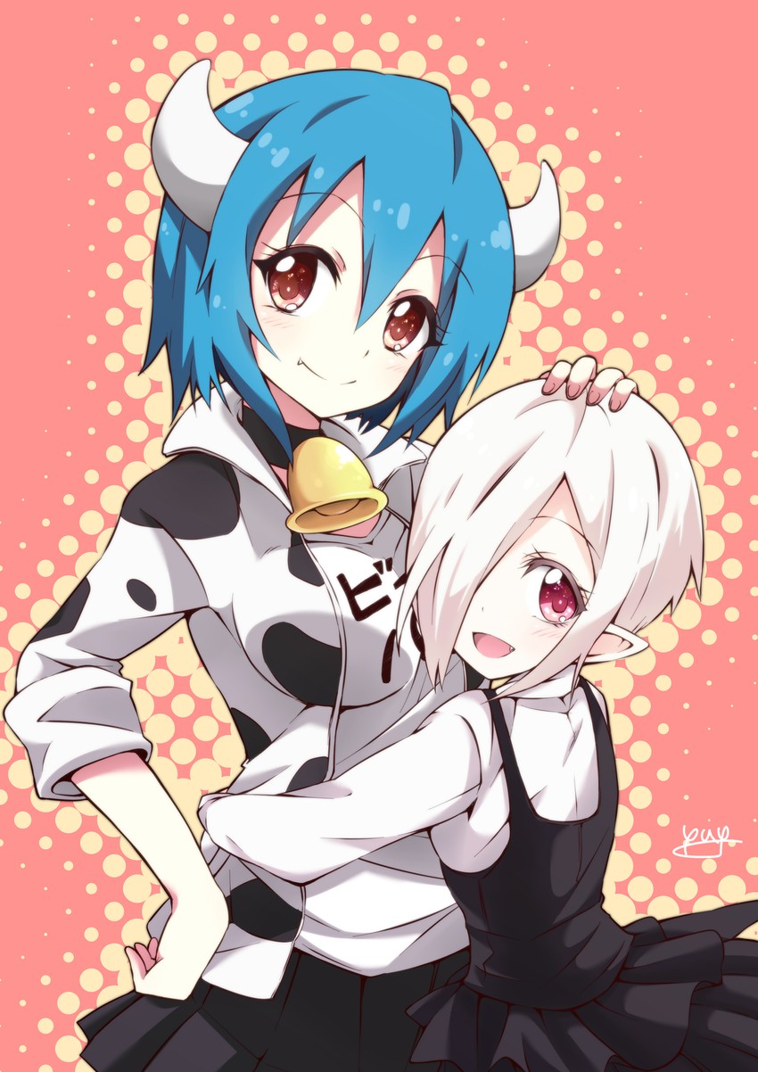 minos and persephone ii (jashin-chan dropkick) drawn by yuuki_shushu