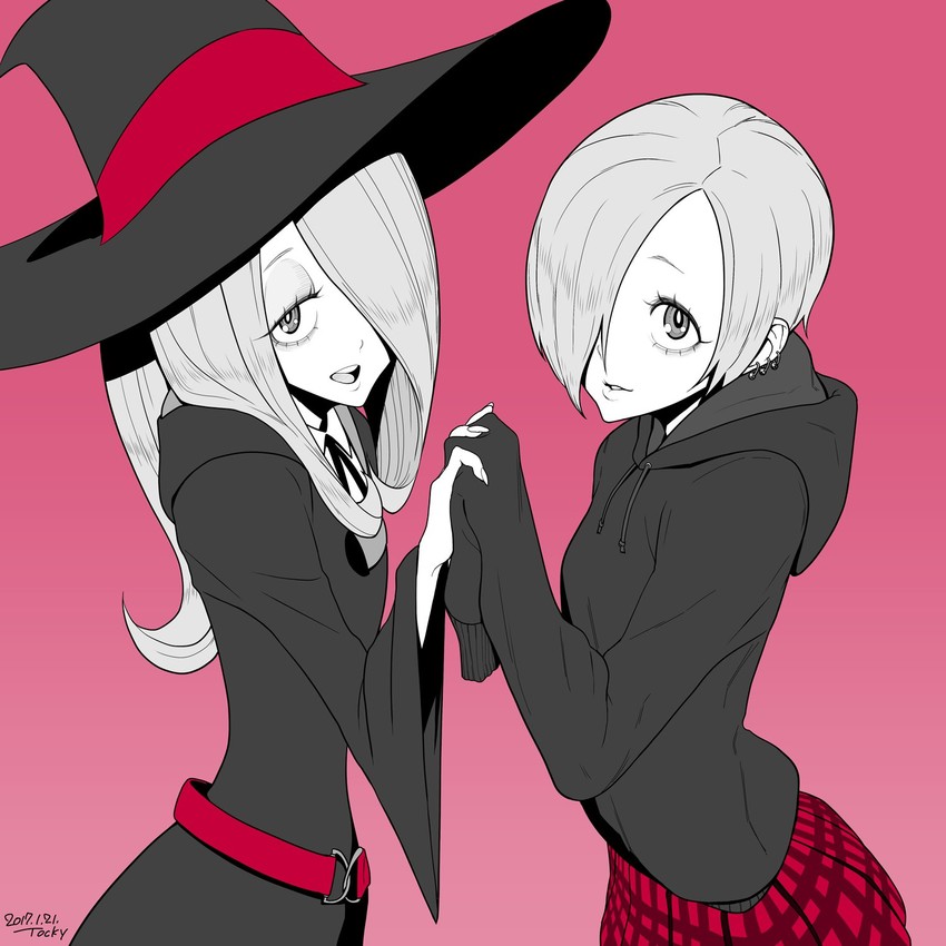 shirasaka koume and sucy manbavaran (idolmaster and 2 more) drawn by tocky
