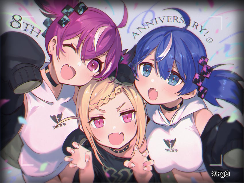 murgleys, morallta, and beagallta (phantom of the kill) drawn by to_maru