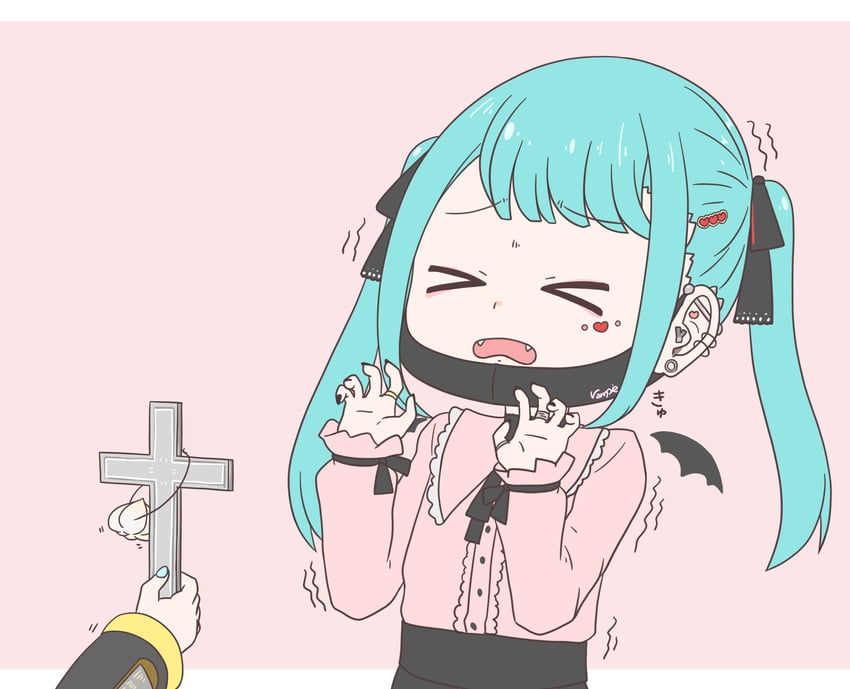 hatsune miku and kagamine rin (vocaloid and 1 more) drawn by hatsune_negame