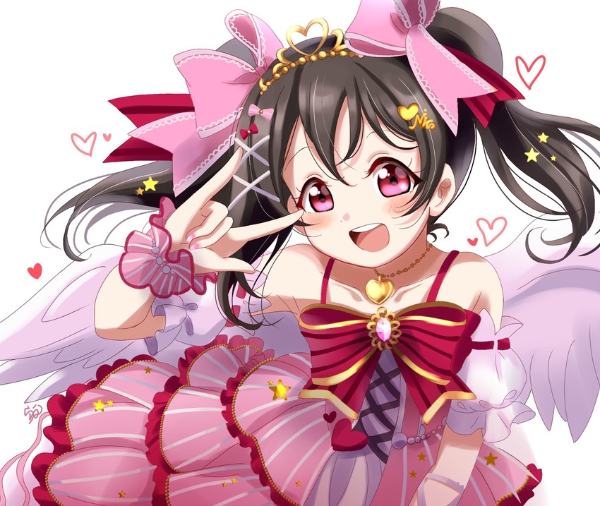 yazawa nico (love live! and 2 more) drawn by ranemu