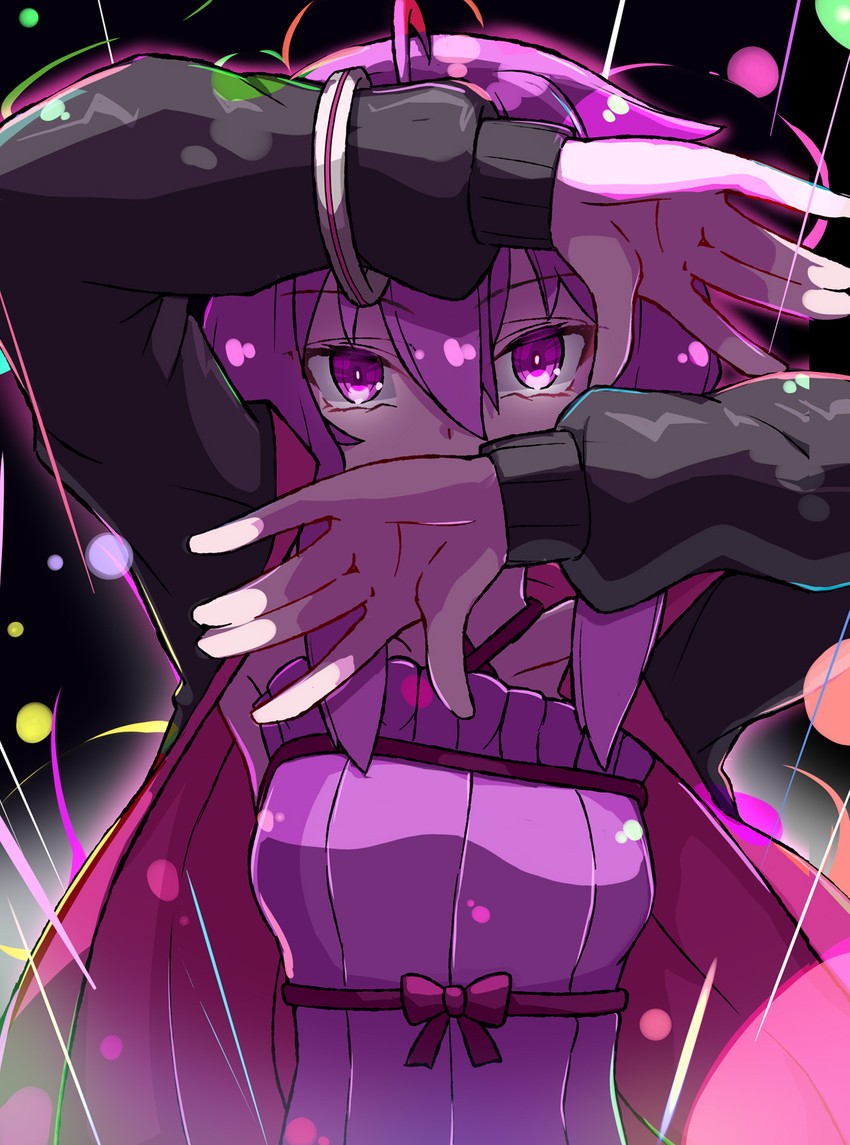 yuzuki yukari (vocaloid and 1 more) drawn by kotuzui_yositune