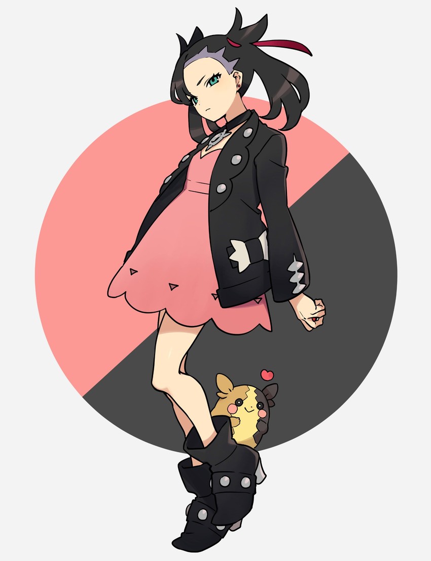 marnie and morpeko (pokemon and 1 more) drawn by namakawa