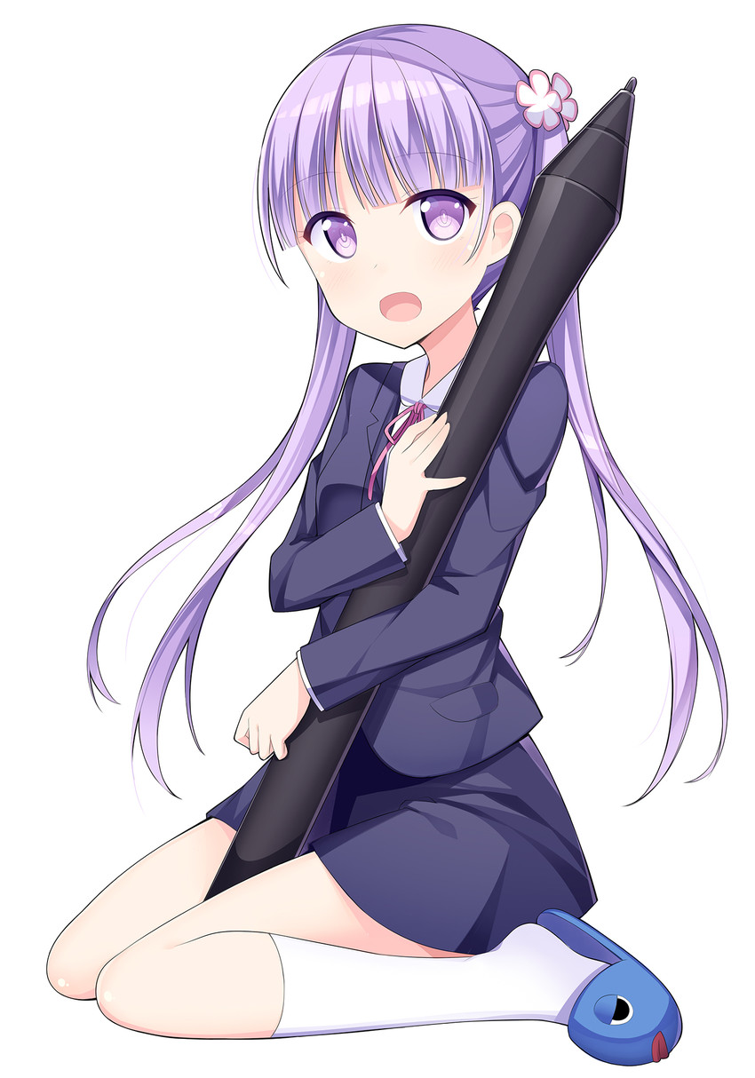 suzukaze aoba (new game!) drawn by amemiya_ruki