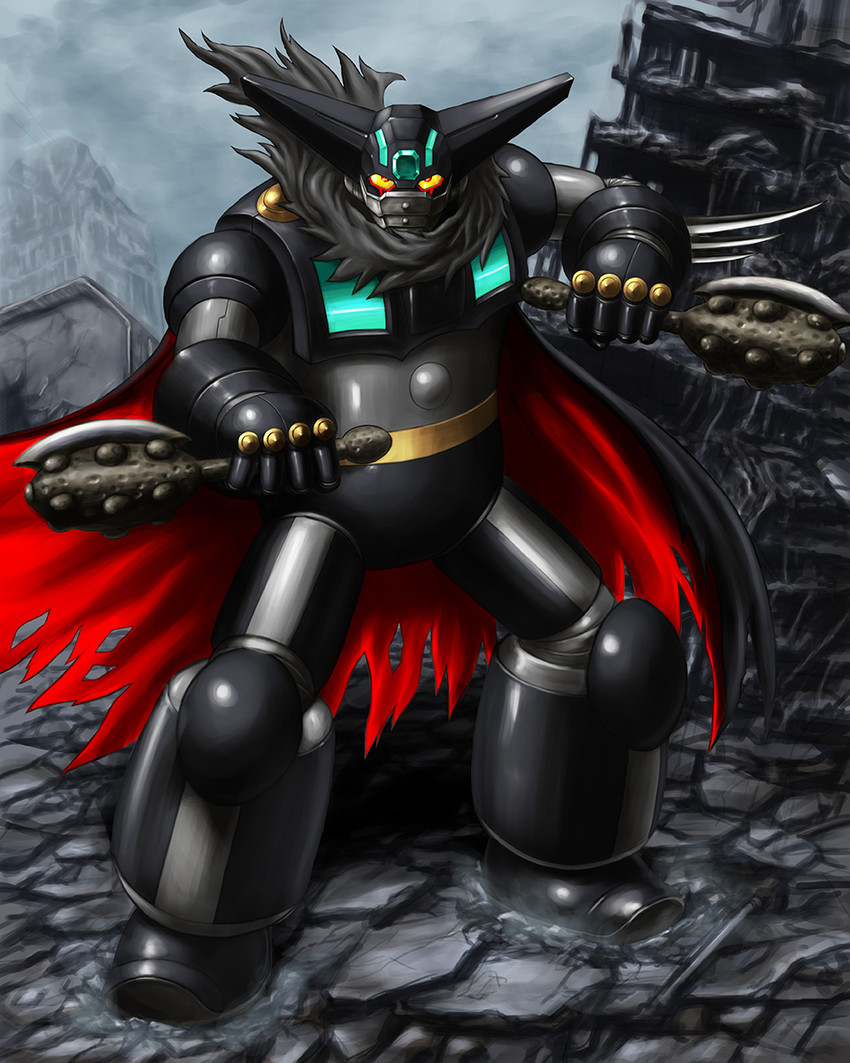black getter (getter robo and 1 more) drawn by tomolow1971