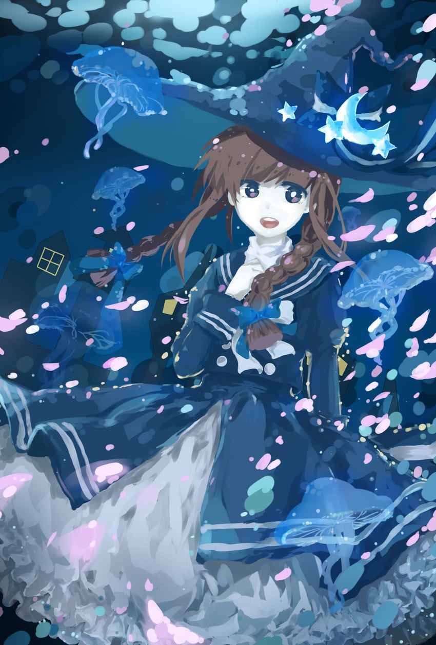 wadanohara (funamusea and 1 more) drawn by futago