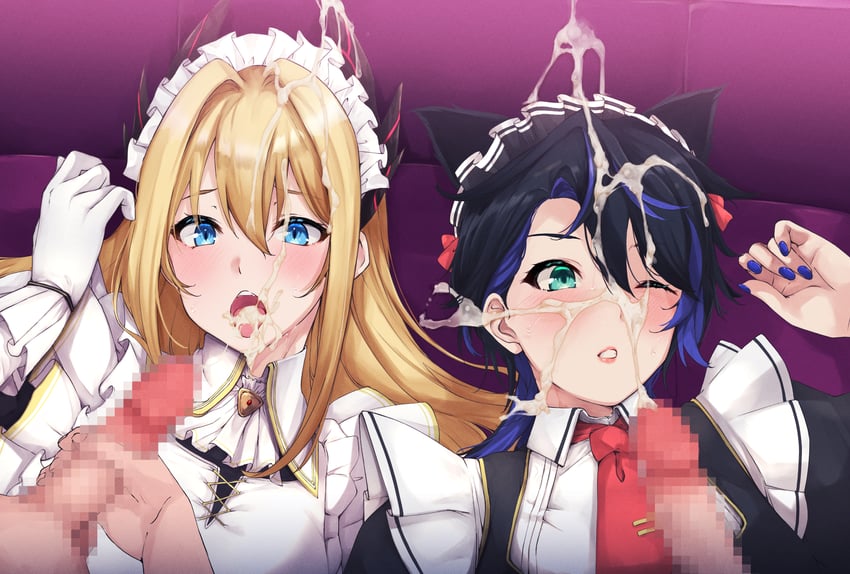 asteroth and latta (algorhythm project) drawn by shu-ten