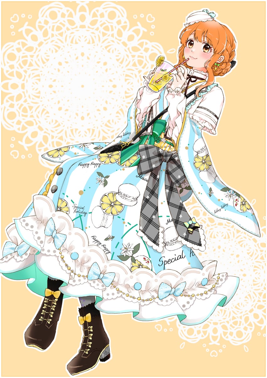 moroboshi kirari (idolmaster and 1 more) drawn by hogehogemoji06