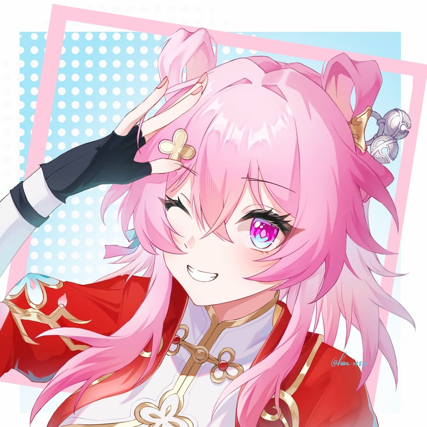 march 7th (honkai and 1 more) drawn by banban33