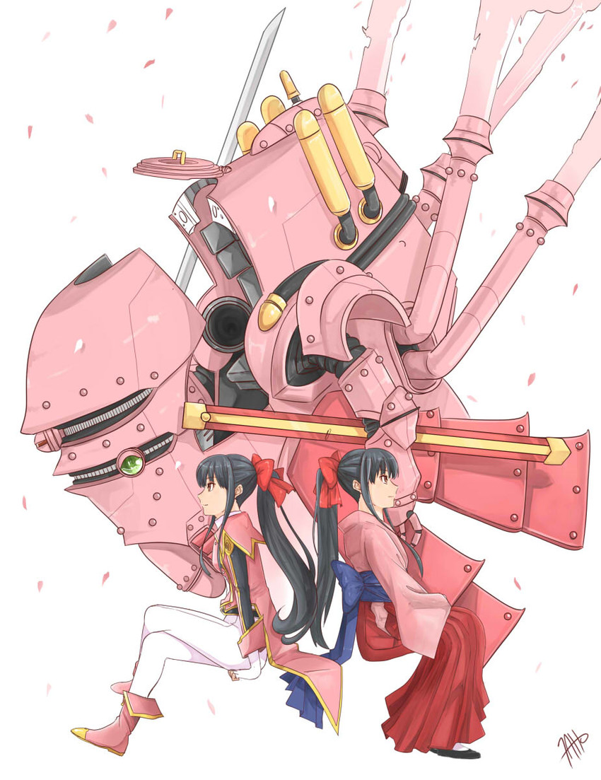 shinguuji sakura and koubu (sakura taisen) drawn by nathan_stefv