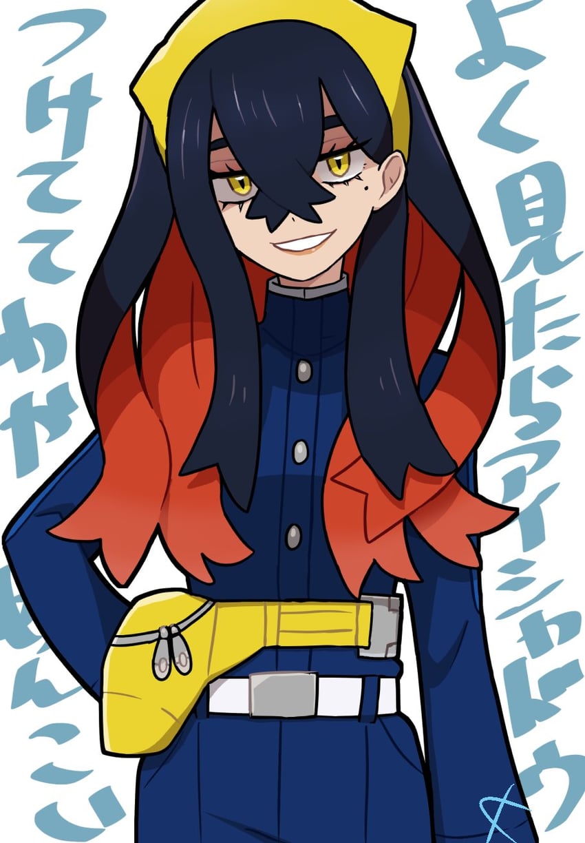 carmine (pokemon and 1 more) drawn by kanade_(unchi_knd280)