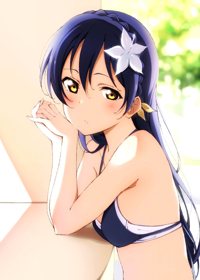 sonoda umi (love live! and 1 more) drawn by reno_0901