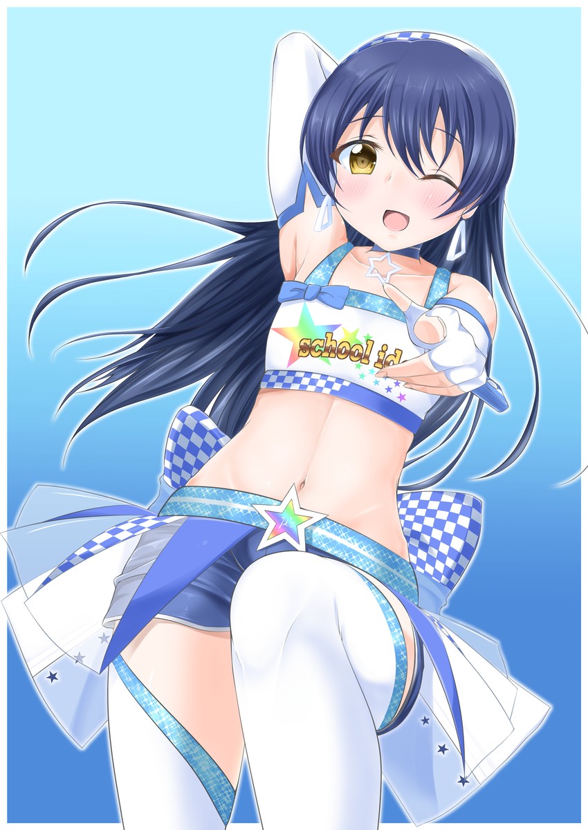 sonoda umi (love live! and 3 more) drawn by asakawa-san_(8107ka)