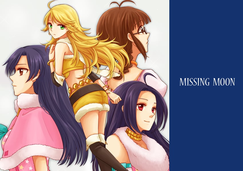 hoshii miki, kisaragi chihaya, miura azusa, and akizuki ritsuko (idolmaster and 1 more) drawn by sakura_(ms_ms_ms)