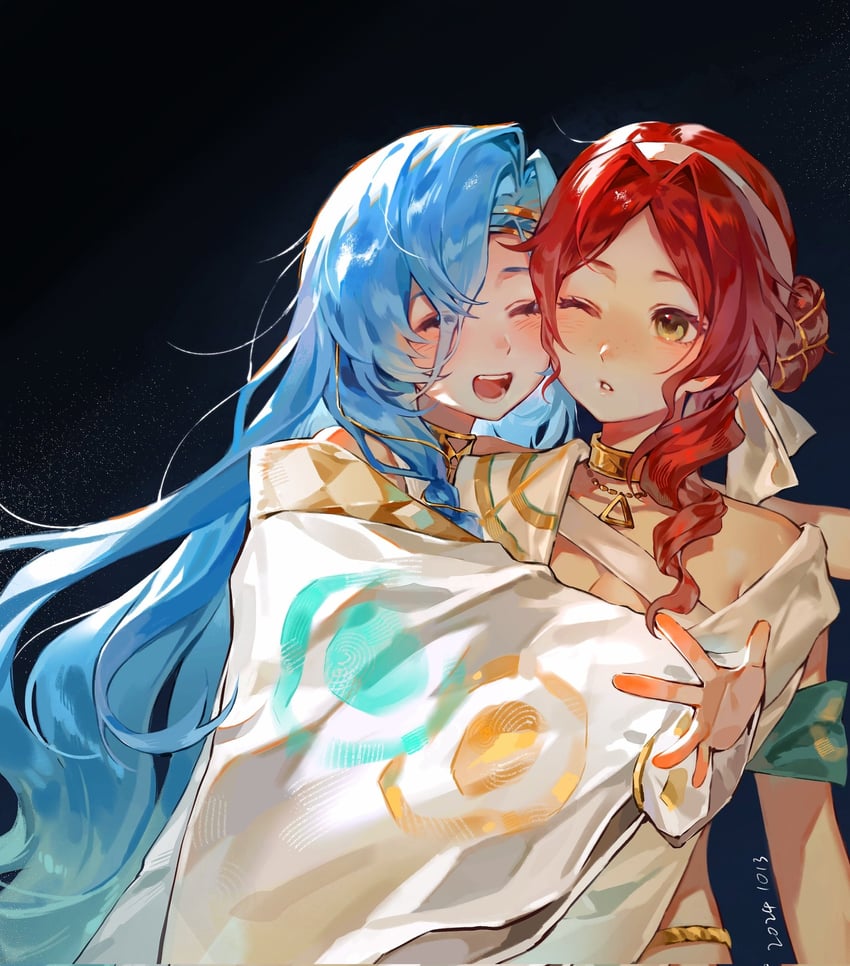 37 and sophia (reverse:1999) drawn by ming_(meen_120)