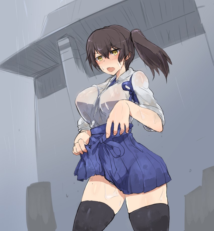 kaga (kantai collection) drawn by depo_(typebaby505)