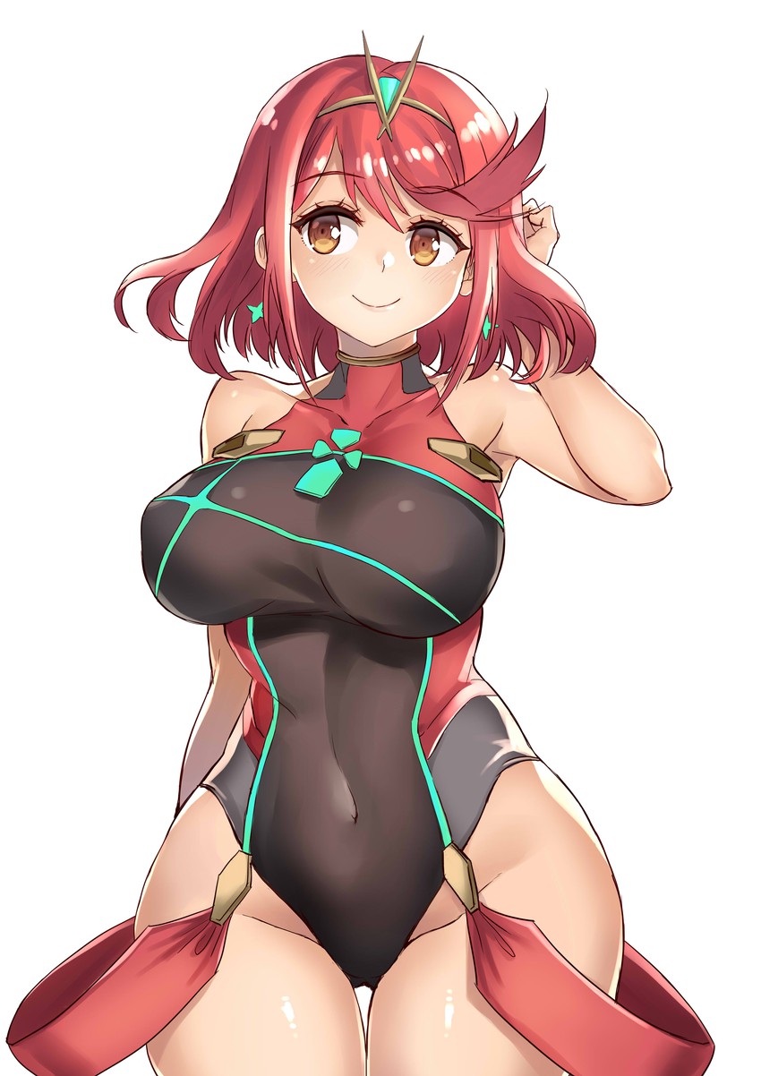 pyra (xenoblade chronicles and 1 more) drawn by kaorihero
