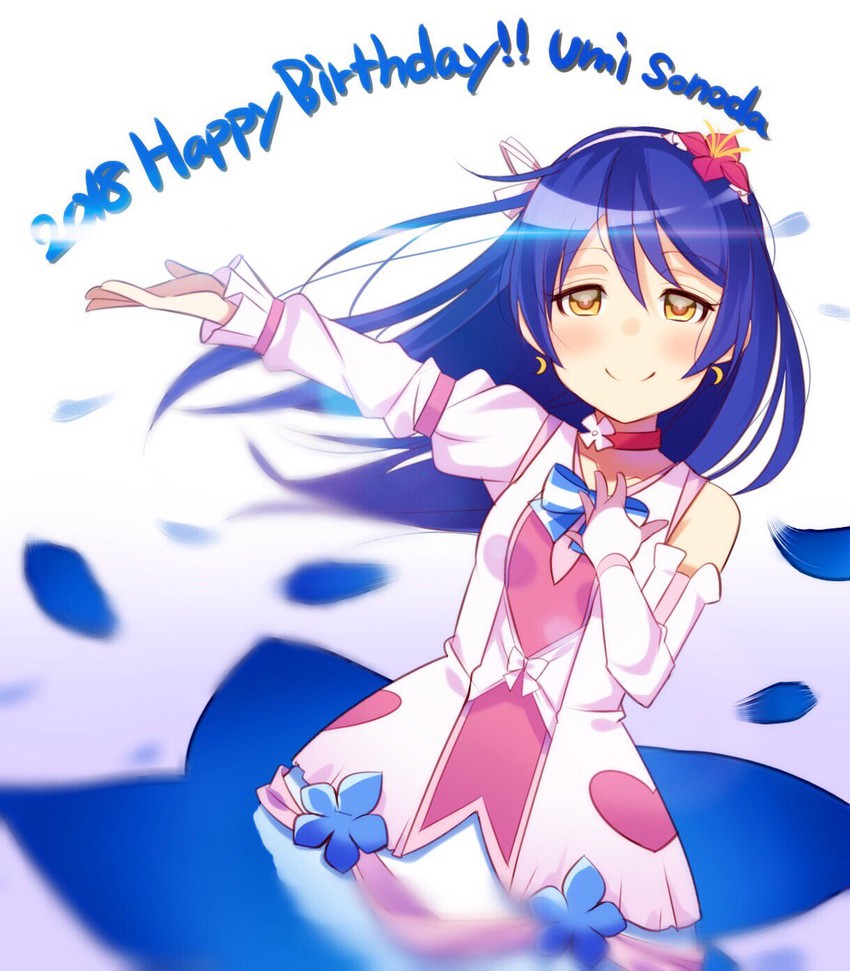 sonoda umi (love live! and 1 more) drawn by muse_loss