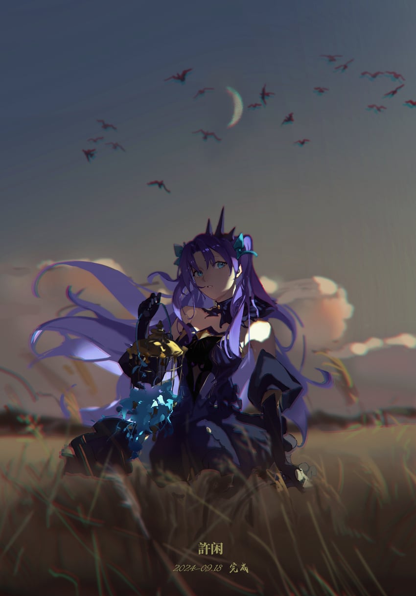 ereshkigal and space ereshkigal (fate and 1 more) drawn by xu_xian_(526325242)