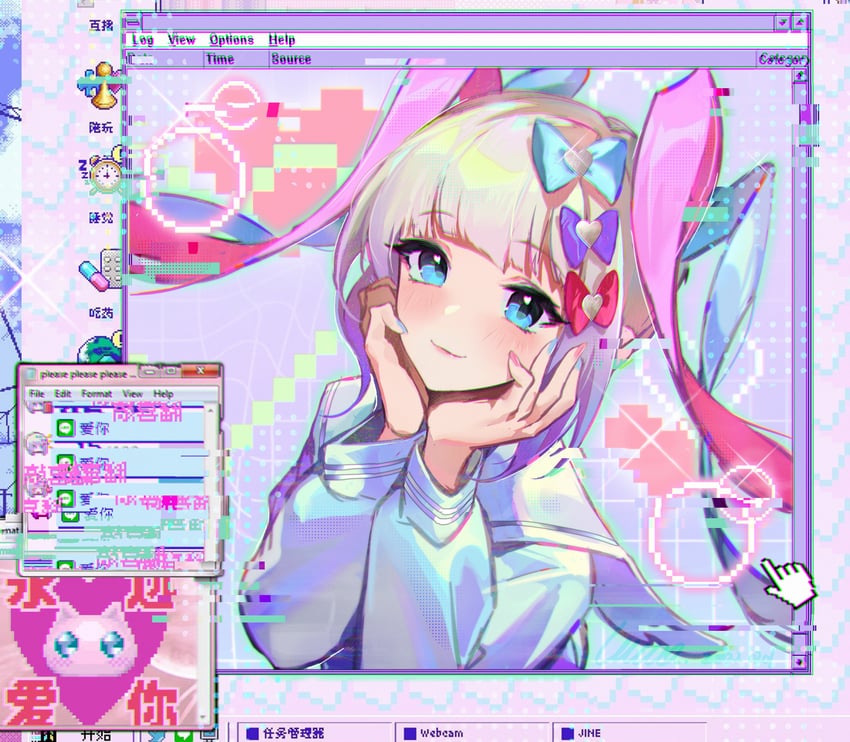 chouzetsusaikawa tenshi-chan (needy girl overdose) drawn by luuuo_(luuuo0102)