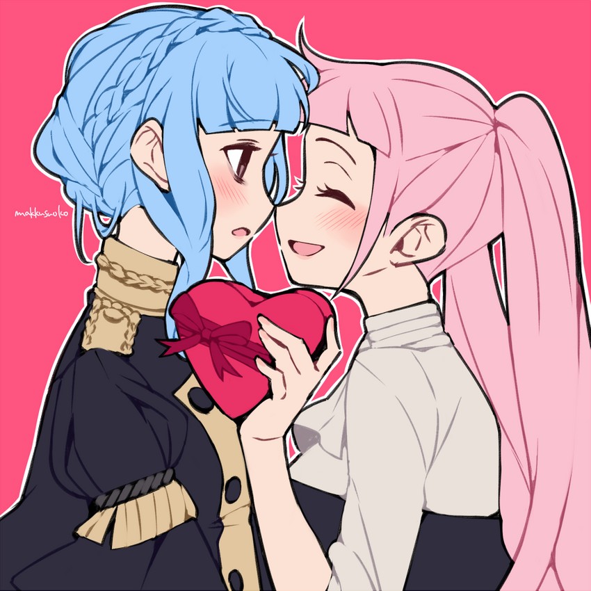 hilda valentine goneril and marianne von edmund (fire emblem and 1 more) drawn by do_m_kaeru