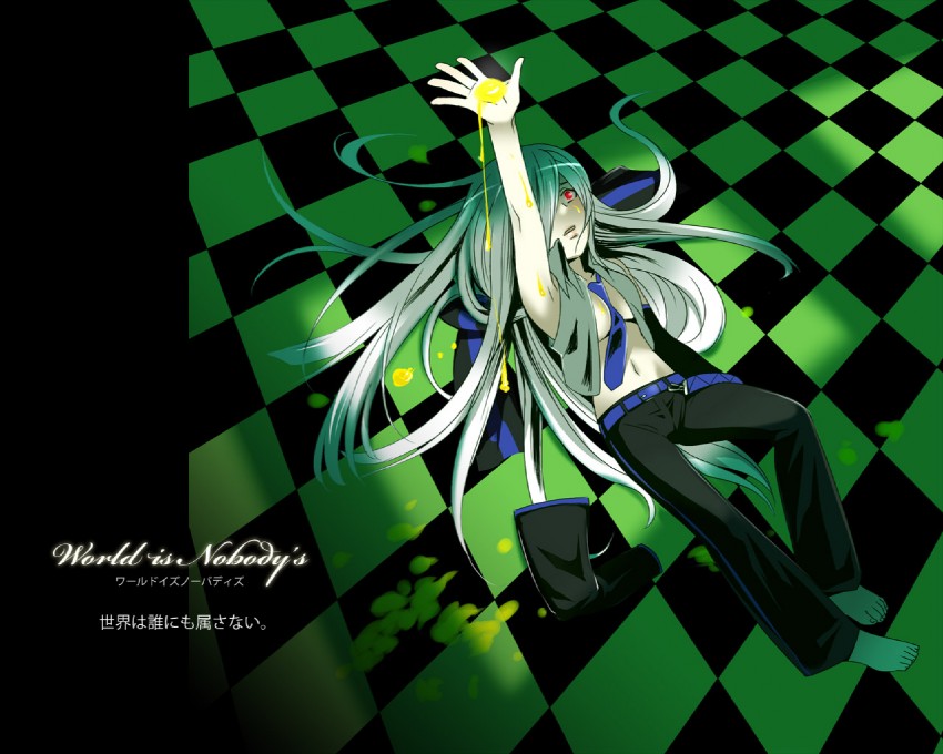 yowane haku (vocaloid and 1 more) drawn by caffein