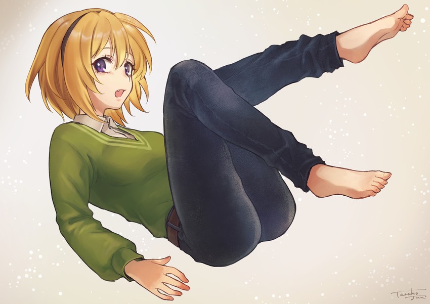 houjou satoko (higurashi no naku koro ni and 1 more) drawn by tarako_jun