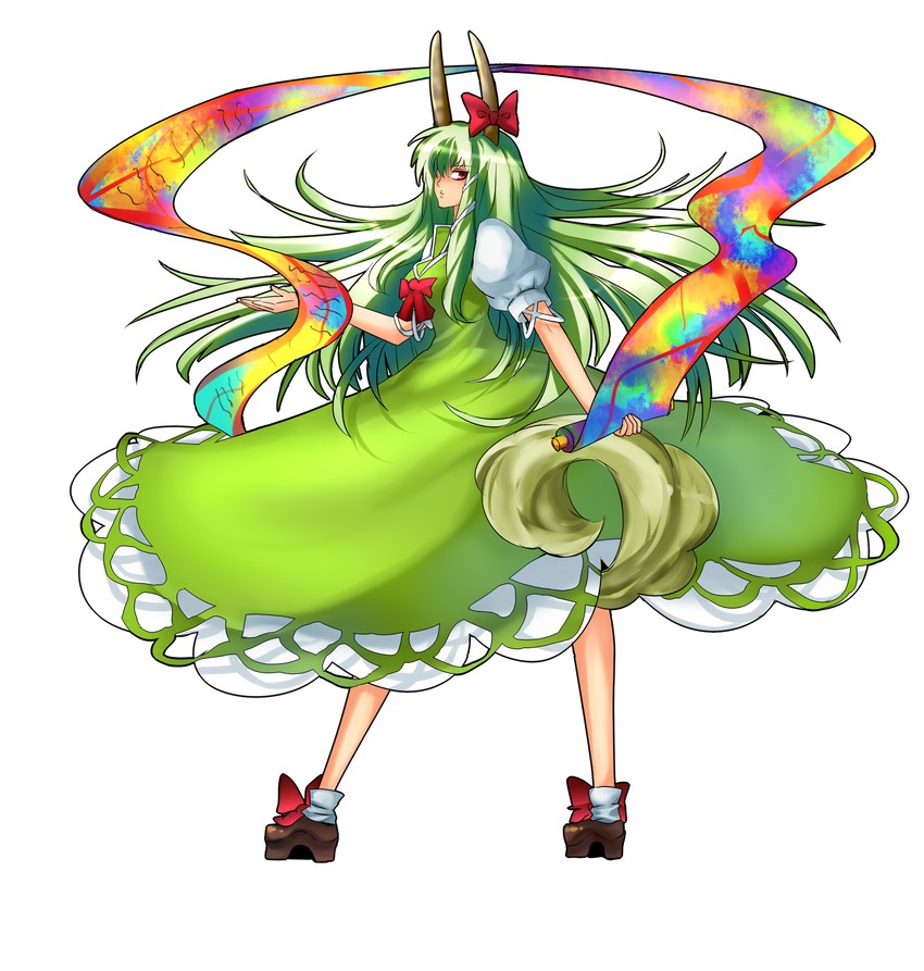 kamishirasawa keine and ex-keine (touhou) drawn by nanban_teishoku
