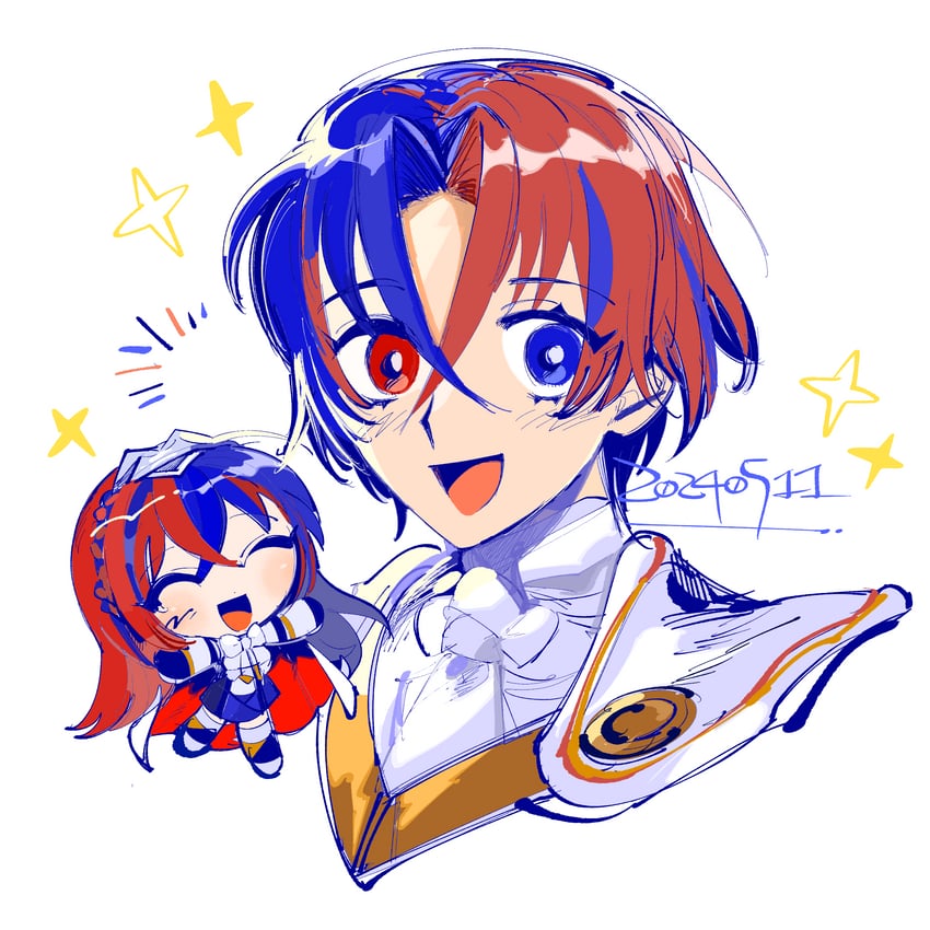 female alear and male alear (fire emblem and 1 more) drawn by mochako_(motyako_1005)