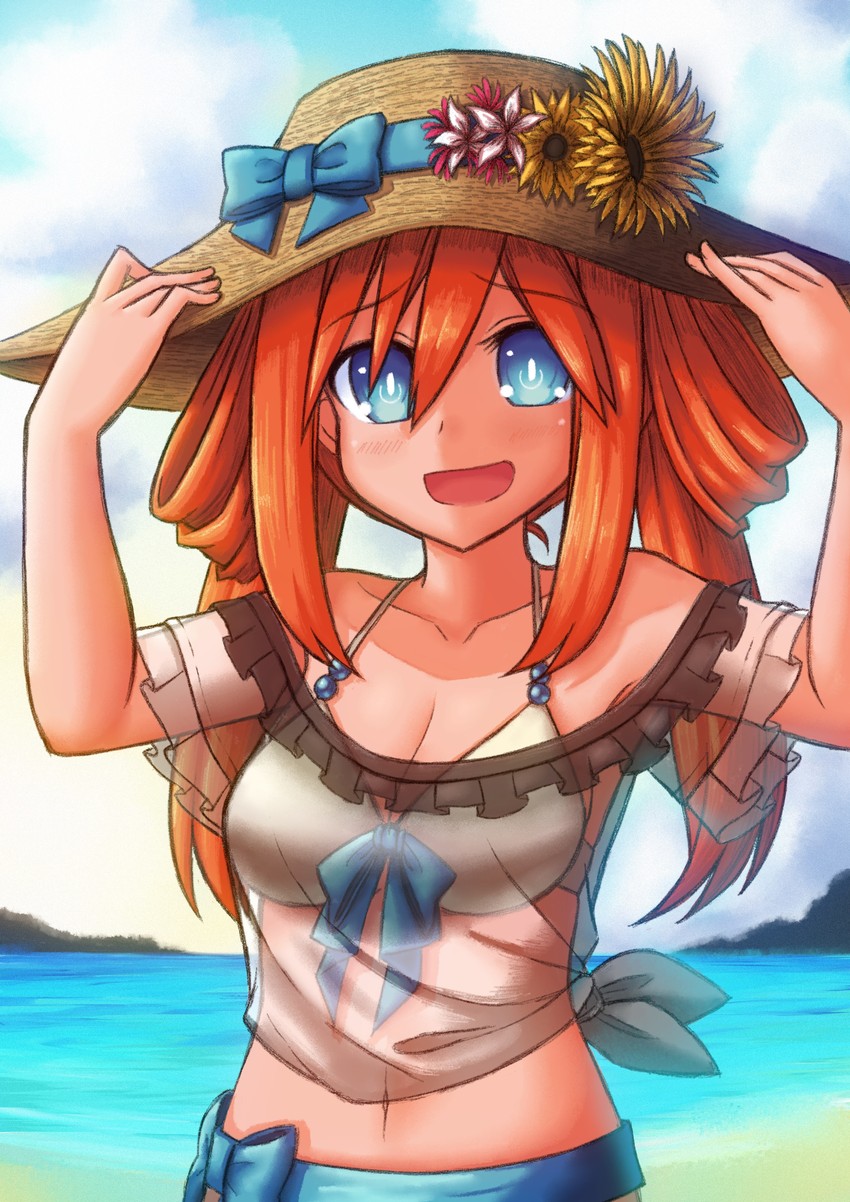 orange heart (neptune and 1 more) drawn by novus_rue
