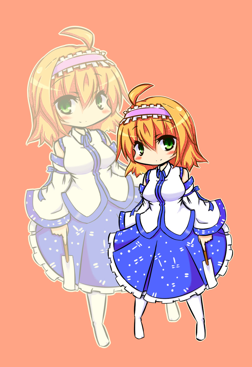 kochiya sanae and alice margatroid (touhou) drawn by yamai_akira