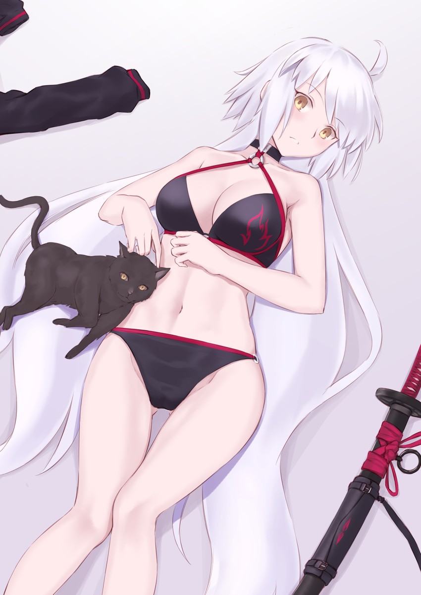 jeanne d'arc alter (fate and 1 more) drawn by jilu