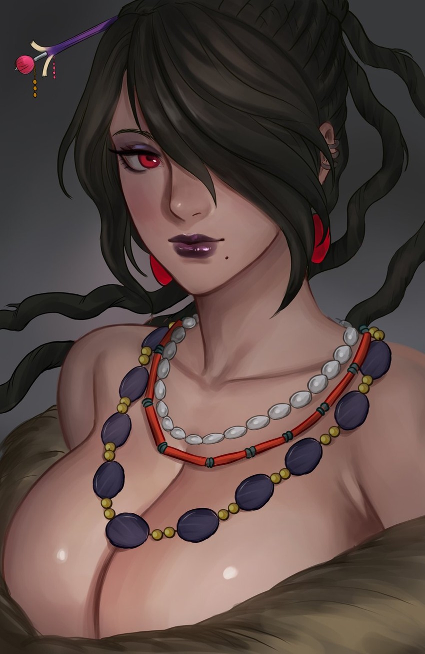 lulu (final fantasy and 1 more) drawn by soffa