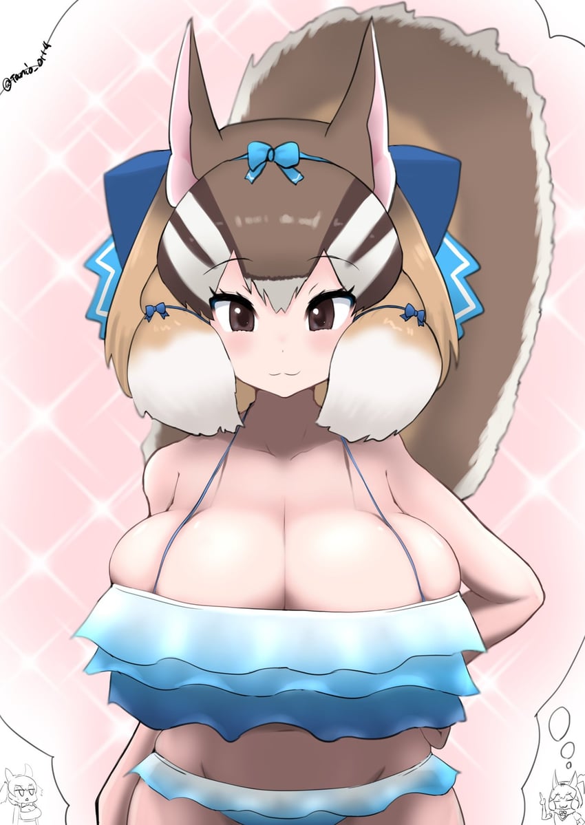 siberian chipmunk (kemono friends and 1 more) drawn by tanio_(tanio_0114)