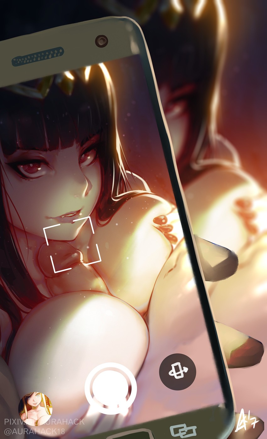 tharja (fire emblem and 1 more) drawn by aurahack