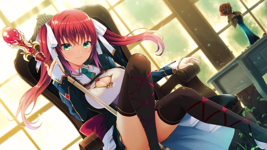 akai asaka (deep one kyomu to mugen no fragment) drawn by natsuhiko