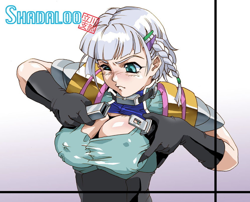 seolla schweizer (super robot wars and 1 more) drawn by balrog_(shadaloo_tachikawa_shibu)