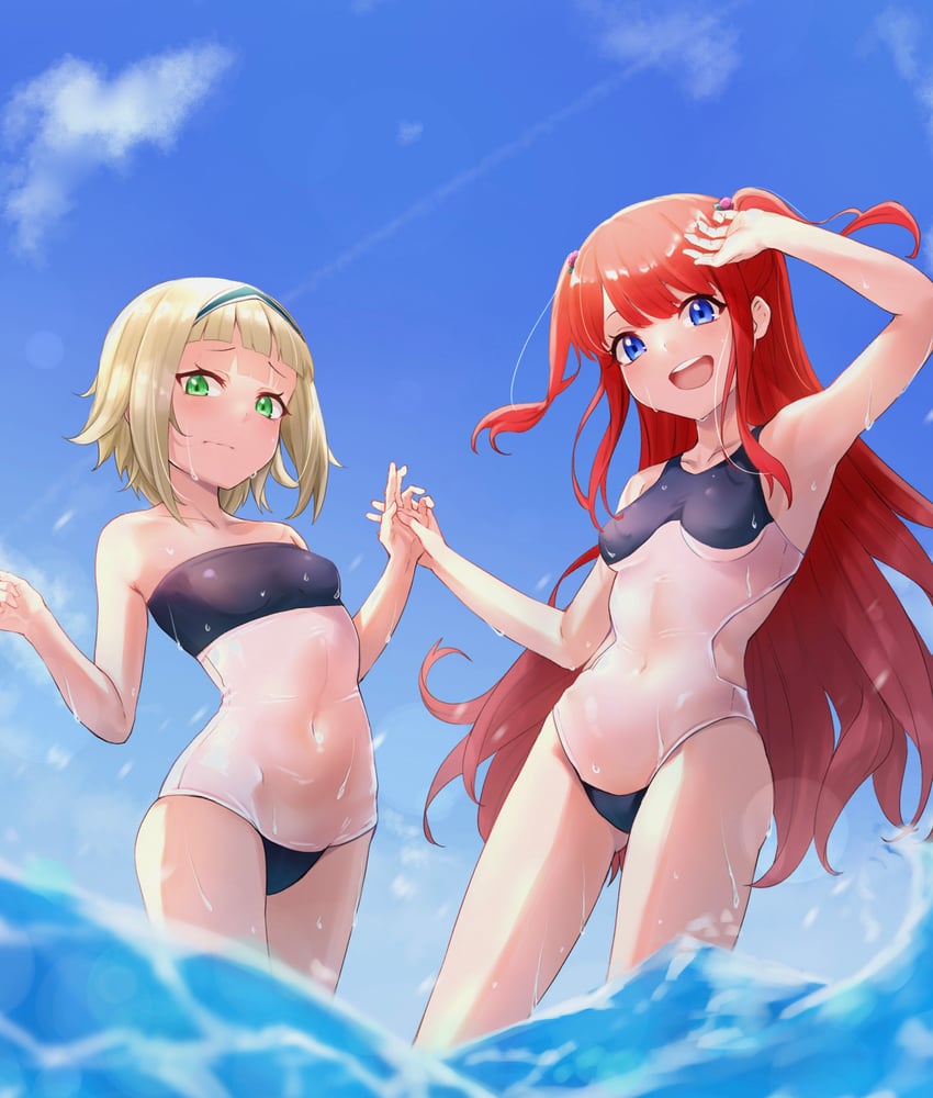 theresia van astrea and carol (re:zero kara hajimeru isekai seikatsu) drawn by m.tokotsu