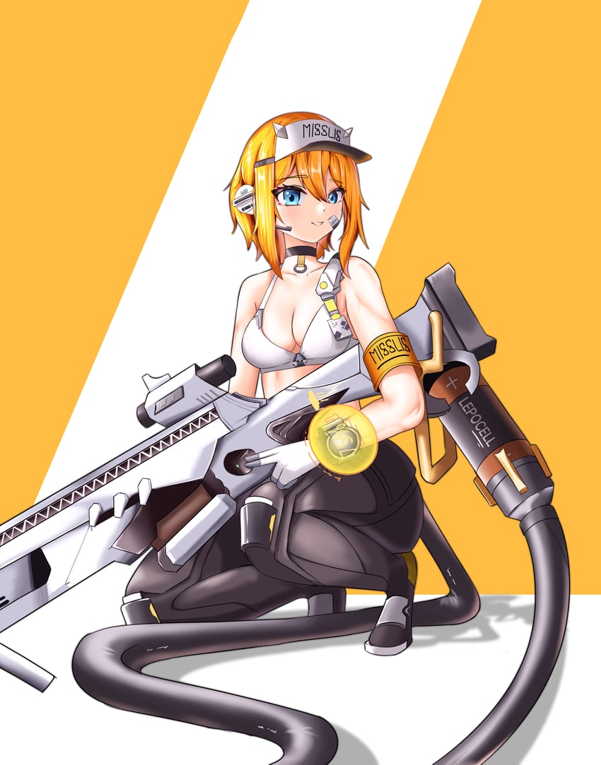 maxwell (goddess of victory: nikke) drawn by chu.n