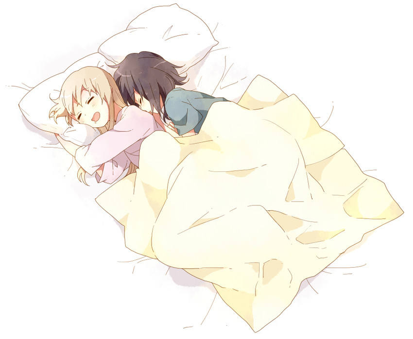 toshinou kyouko and funami yui (yuruyuri) drawn by namori