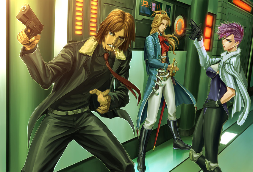 fuse, silence, and doll (saga and 1 more) drawn by kuroppu_66