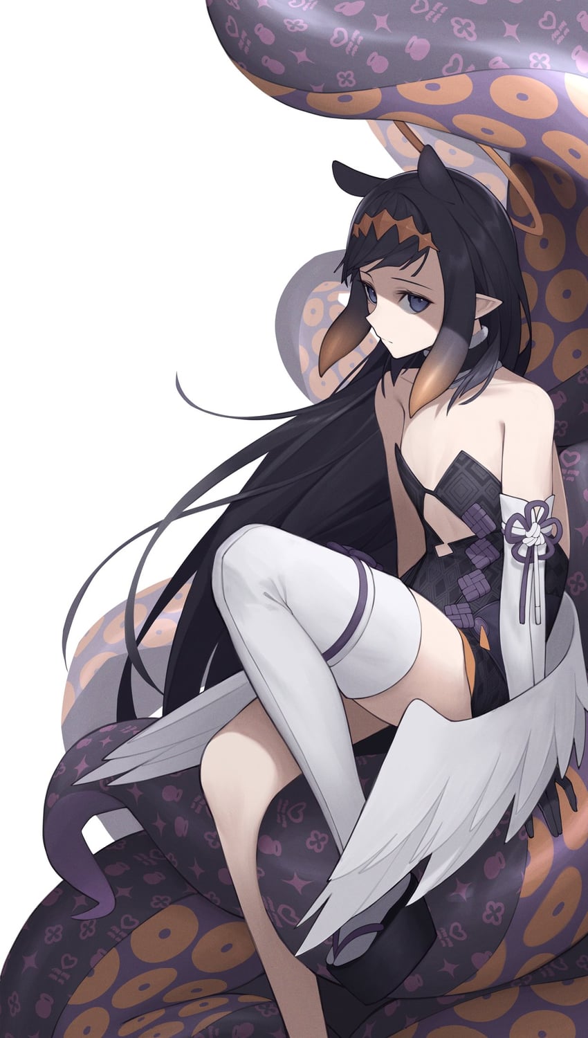 ninomae ina'nis (hololive and 1 more) drawn by kelfii