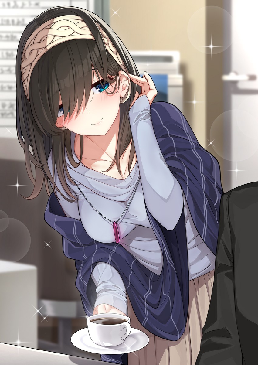 producer and sagisawa fumika (idolmaster and 1 more) drawn by go-1