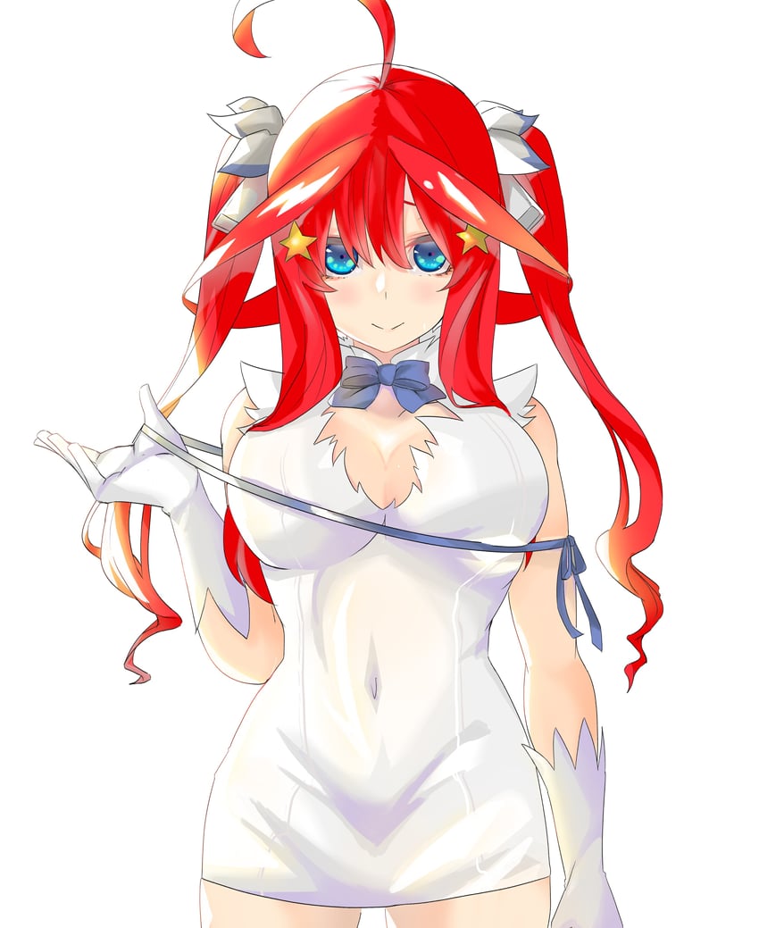 hestia, nakano itsuki, and minase inori (go-toubun no hanayome) drawn by mojyu_saico