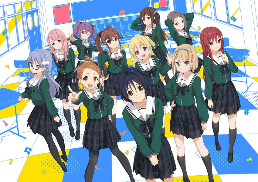takigawa miu, maruyama akane, saito nicole, fujima sakura, sato reika, and 6 more (22/7 and 1 more)