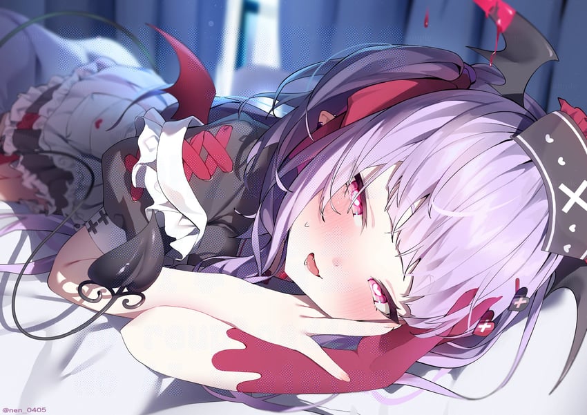 urusimi kokoro (indie virtual youtuber) drawn by nen_0405