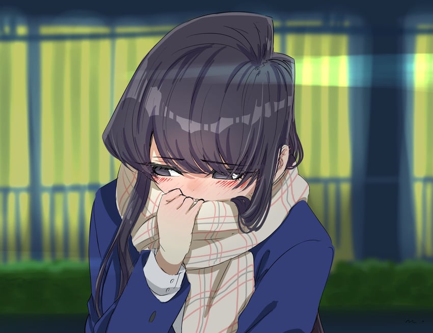 komi shouko (komi-san wa komyushou desu) drawn by mitsugu